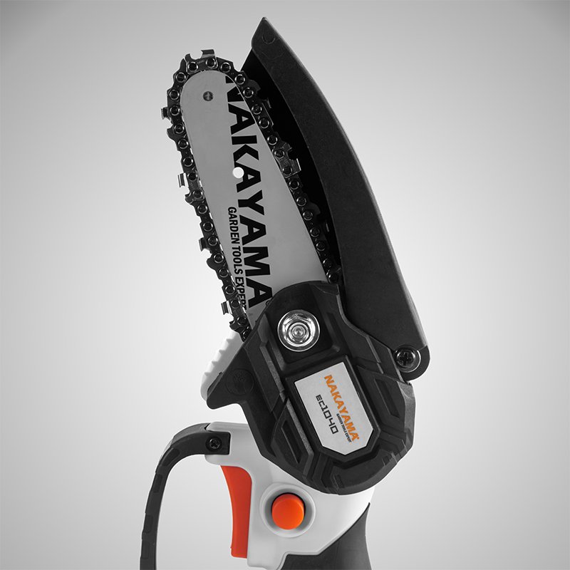 CORDLESS MINI CHAINSAW 20V, BRUSHLESS, BAR 10cm,815gr, 1/4"1.1mm 28links,11m/s,1x2ah - Image 3
