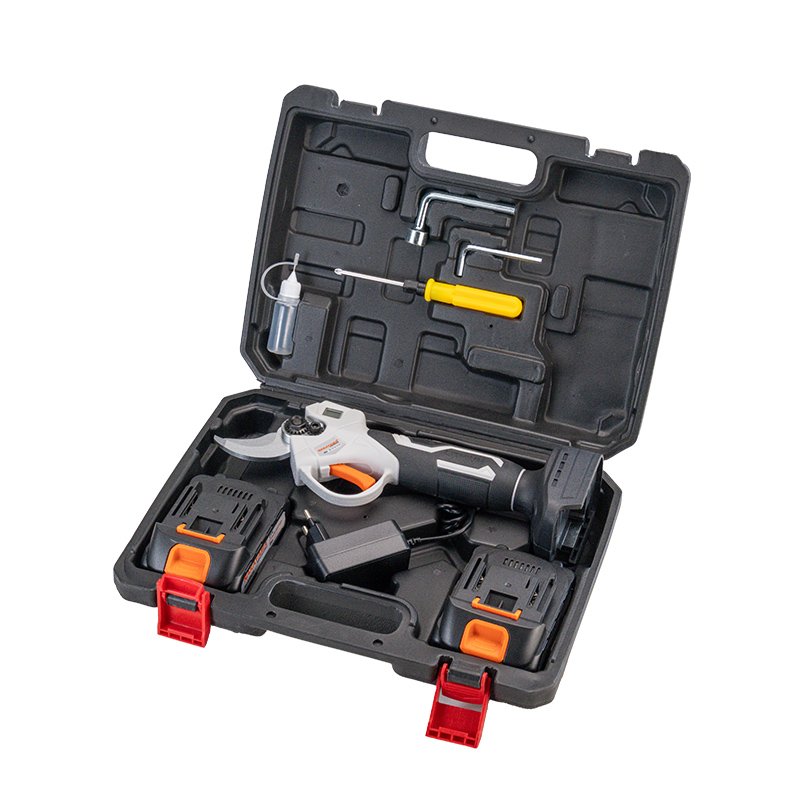 BATTERY PRUNING SHEARS 21V, BRUSHLESS, CAPACITY 0-22/28mm, 0.74kg, 2x2Ah Li-Ion, BMC - Image 6