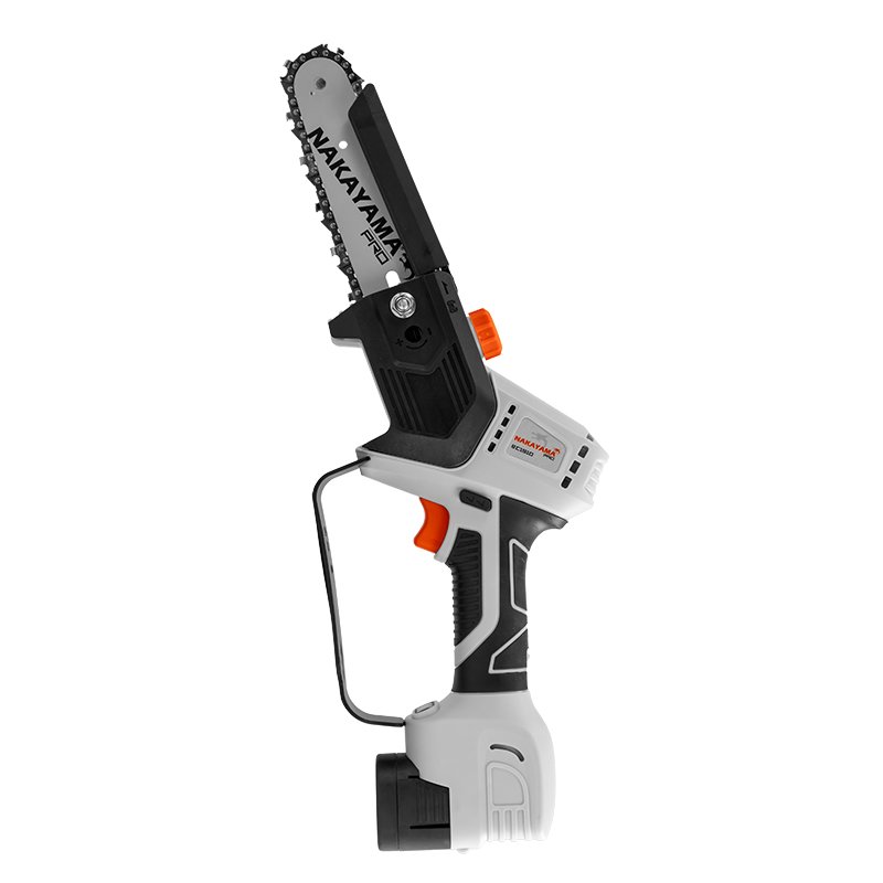 CORDLESS MINI CHAINSAW 16.8V, BRUSHLESS, 990gr, 15cm BAR,CHAIN 1/4" 38Links 8m/s, 2x2.0Ah - Image 3