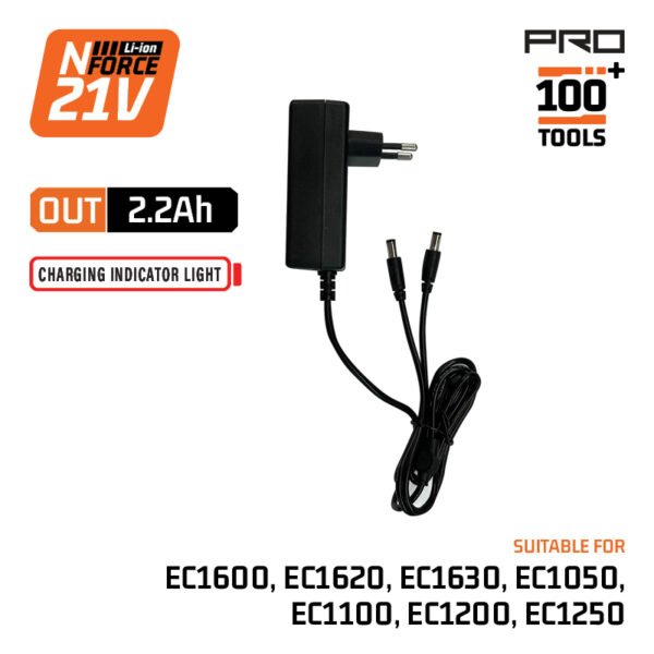 CHARGER 2,2A FOR EC1600, EC1601, EC1602, EC1606