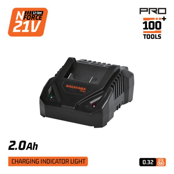 NAKAYAMA PRO EC1617 CHARGER 21V,Li-Ion,2A