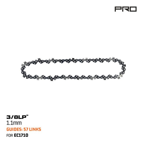 NAKAYAMA Pro EC1708 CHAIN (ΓΙΑ EC1710) NAKAYAMA PRO 16"(40CM) 3/8LP''-1.1mm (57links)