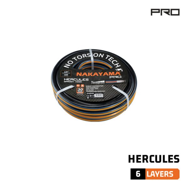 GARDEN HOSE HERCULES 6 COATINGS 15Μ 1/2''