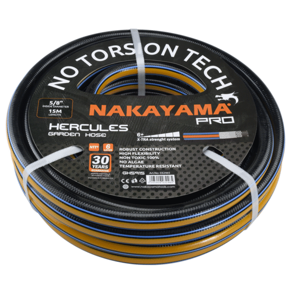GARDEN HOSE HERCULES 6 COATINGS 50Μ 1/2''