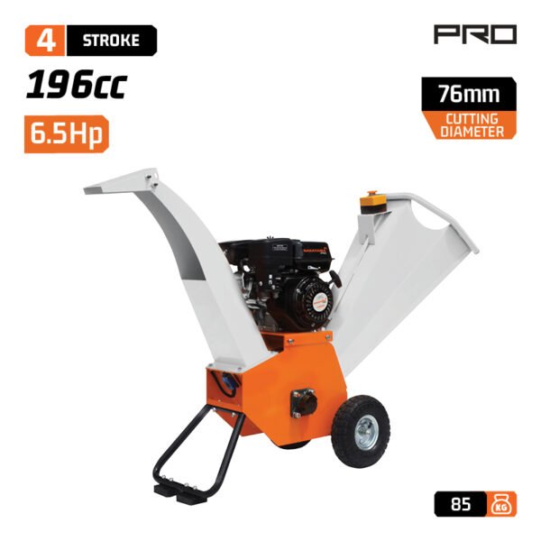 GASOLINE CHIPPER SHREDDER 6,5HP