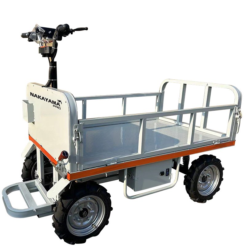 ELECTRIC TRANSPORT VEHICLE, MAX. LOAD 1000Kg, 800W, PLATFORM DIMENSIONS 150X90cm, WITH DRIVER'S PLAT - Image 2
