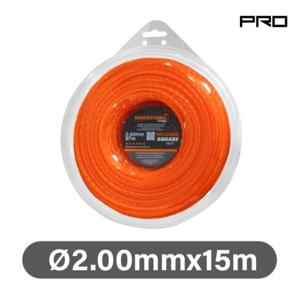 NYLON THREAD SQUARE TWIST 2.0mm-15m