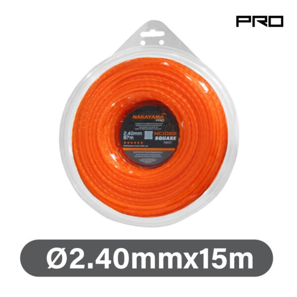 NYLON THREAD SQUARE TWIST 2.4mm-15m