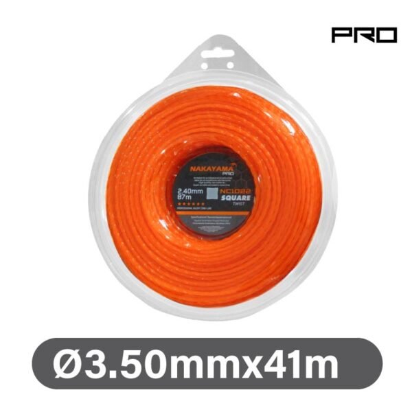 NYLON THREAD SQUARE TWIST 3,50mm x 41m
