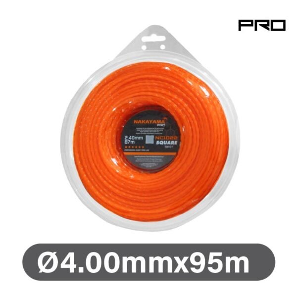NYLON THREAD SQUARE TWIST 4,00mm x 95m