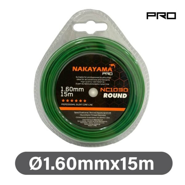 NYLON THREAD ROUND 1,60mm-15m