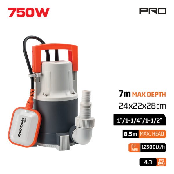 CLEAN WATER PUMP 750W