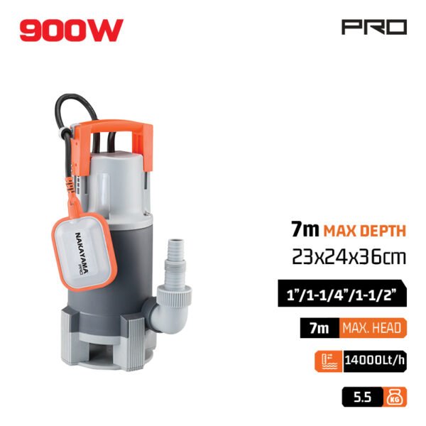 DIRTY WATER PUMP 900W