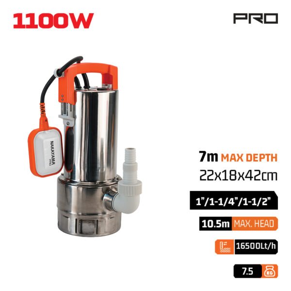 DIRTY WATER PUMP 1100W