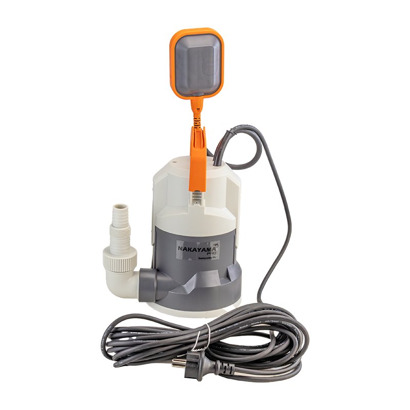 SUBMERSIBLE PUMP WITH FLOATER 550W , 17000lt/h , 9m , 5mm , LOWEST SUCTIONG LEVEL 1mm - immagine 2