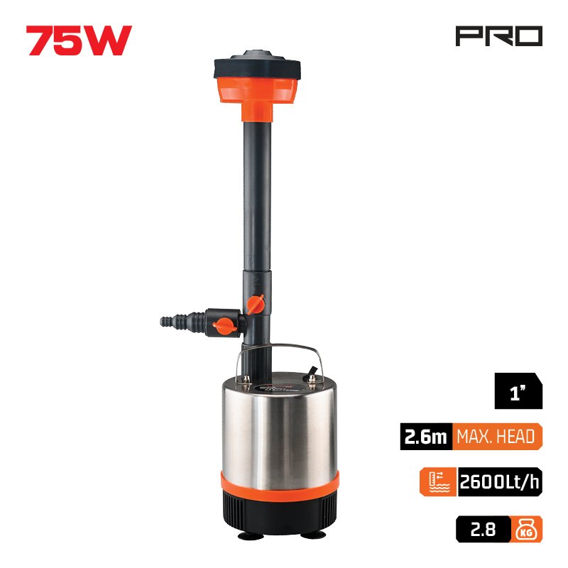 FOUNTAIN PUMP INOX 75W