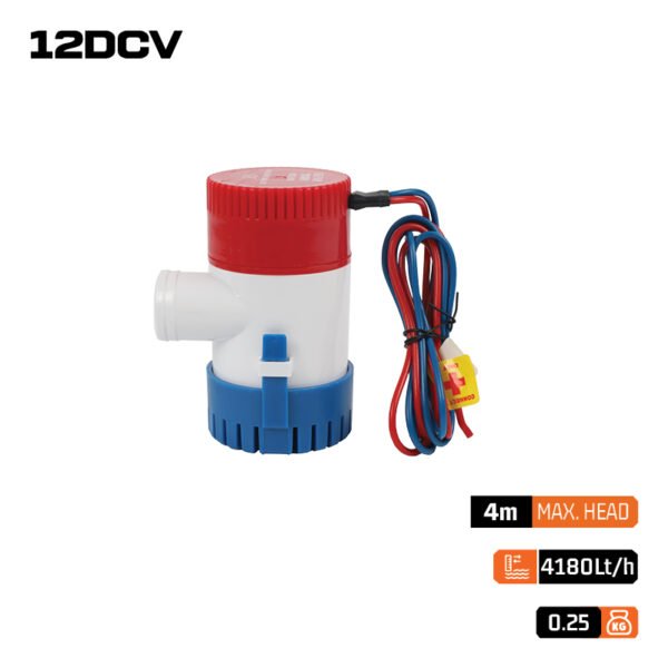 BILGE PUMP 12V, PROVISION 4180Lt/h