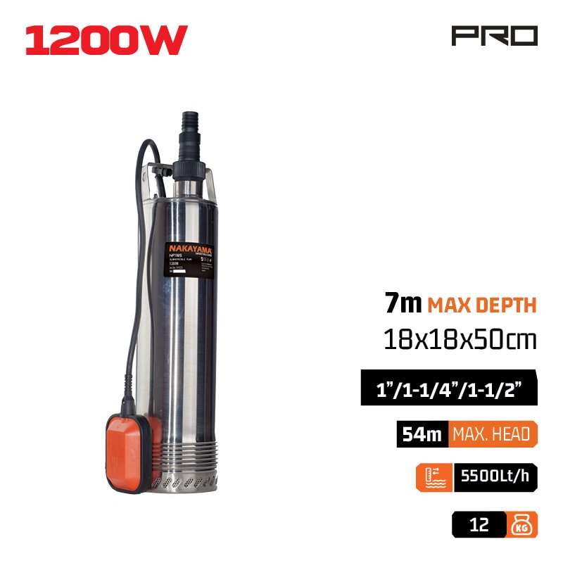 INOX WELL PUMP 1200W