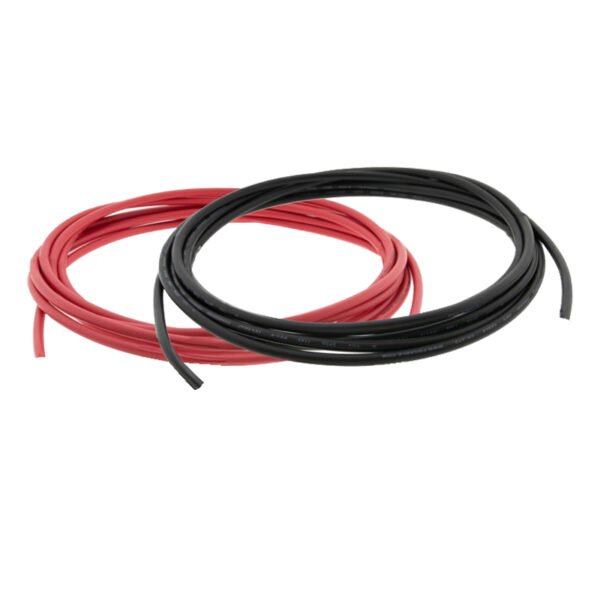 CABLE SET FOR PHOTOVOLTAIC PUMP BLACK/RED 20m, 4mm²