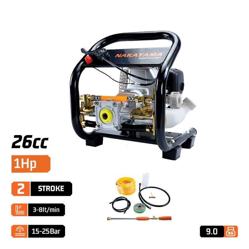 2 STROKE GASOLINE SPRAYER 26cc