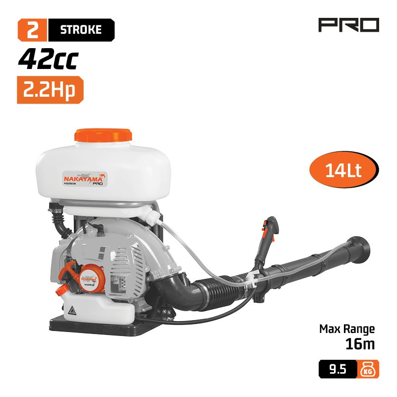NAKAYAMA Pro NS2618 Νεφελοψεκαστήρας 42cc, 14Lt