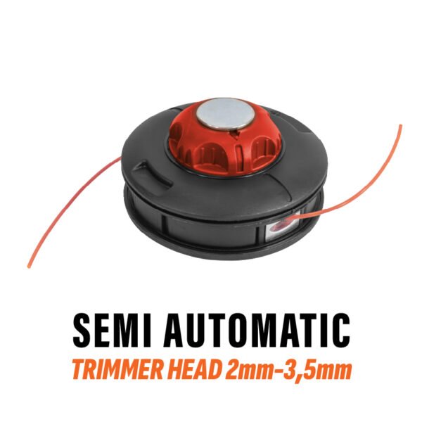NAKAYAMA PB315 TRIMMER HEAD SEMI-AUTOMATIC M10x1.25LHF 2ΜΜ-3,5ΜΜ