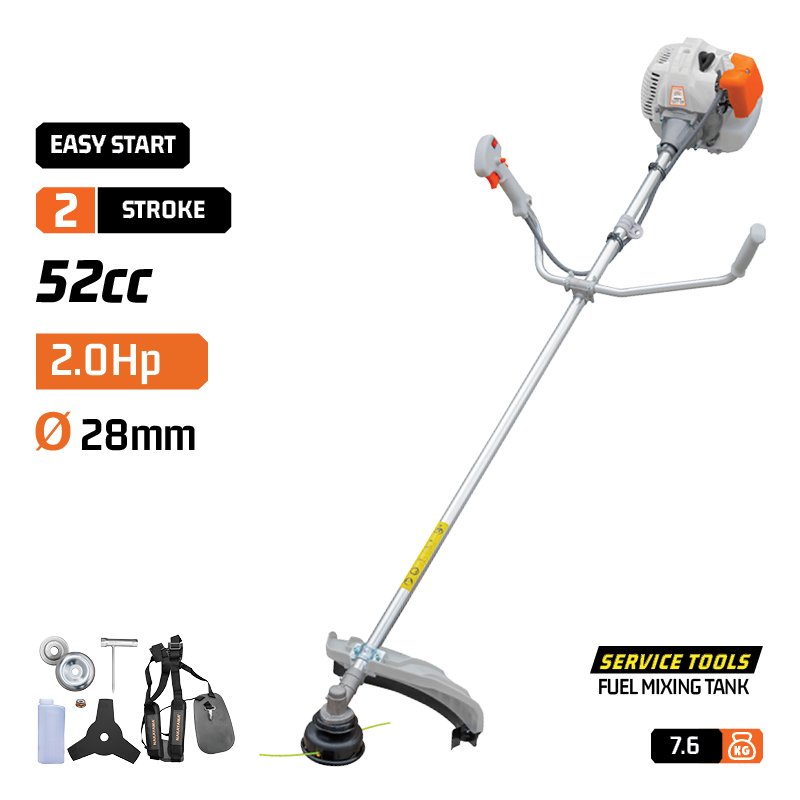 NAKAYAMA Gasoline Brush Cutter 52Cc 2Hp