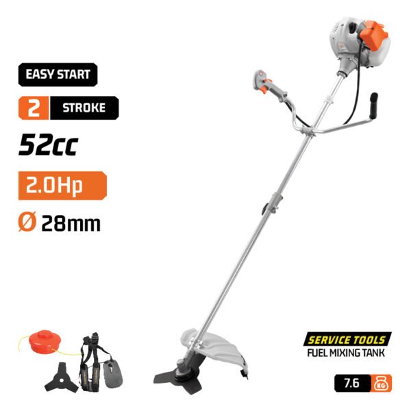 NAKAYAMA Gasoline Brush Cutter 52Cc 2Hp Split Shaft
