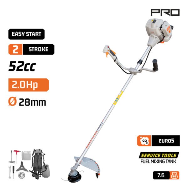 NAKAYAMA PRO Casoline Brush Cutter 52Cc2Hp
