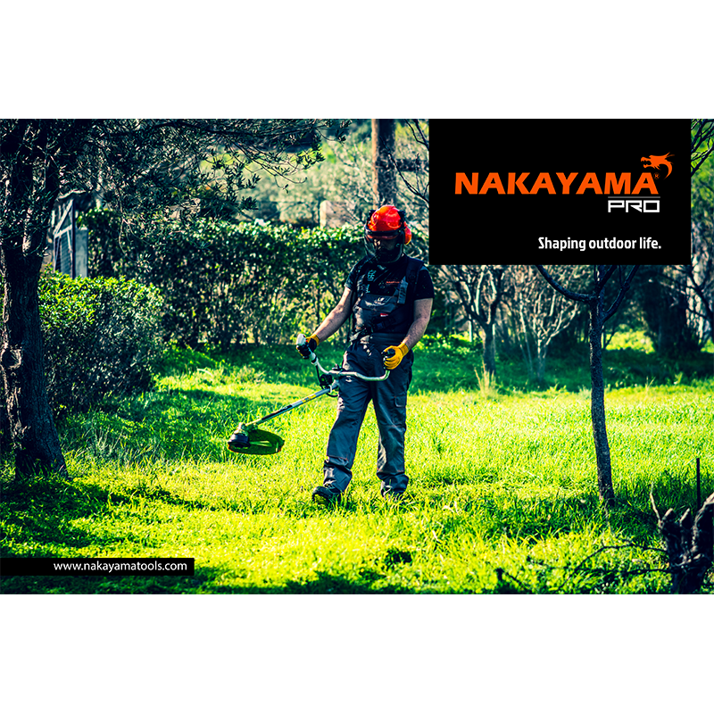 NAKAYAMA PRO Gasoline Brush Cutter 52Cc 2.3Hp With Antivibration - Imagen 9