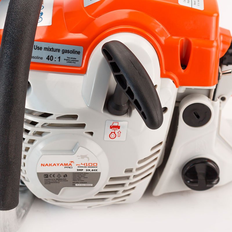 NAKAYAMA PRO Gasoline Chainsaw 2Hp, 39.6Cc, Blade 40Cm, (3/8"Lp 1,3Mm 56Links) - Imagen 5