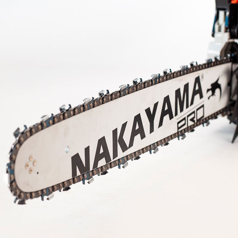 NAKAYAMA PRO Gasoline Chainsaw 2,4Hp, 45,6Cc, 45Cm Bar, 0.325", 1,3Mm, 72Links - Image 3