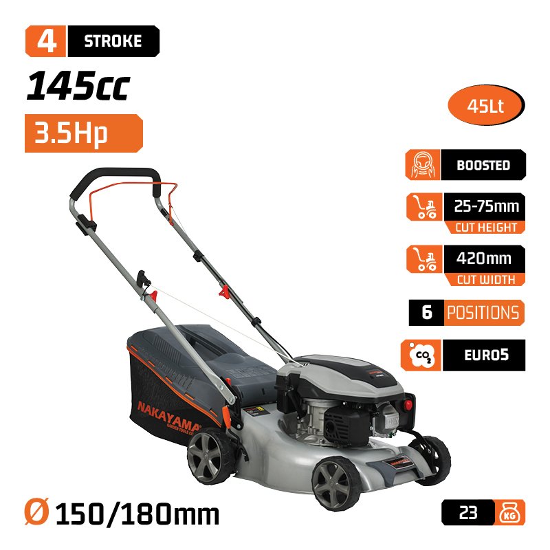 GASOLINE LAWN MOWER 145cc