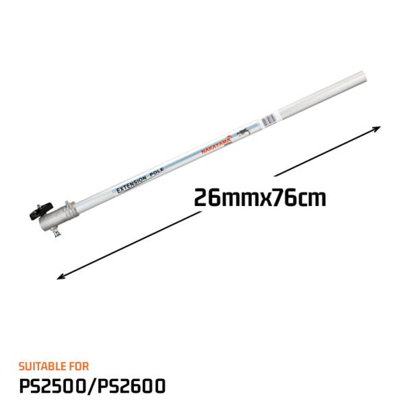 NAKAYAMA PRO Extension Pole For Ps5105, 26Mm*76Cm 9-9 Teeth