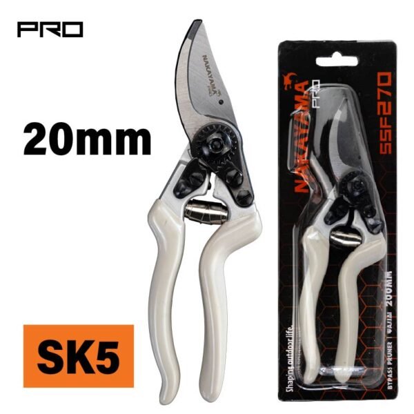 BYPASS PRUNER w/ ERGONOMIC ALUMINUM HANDLE, 200mm