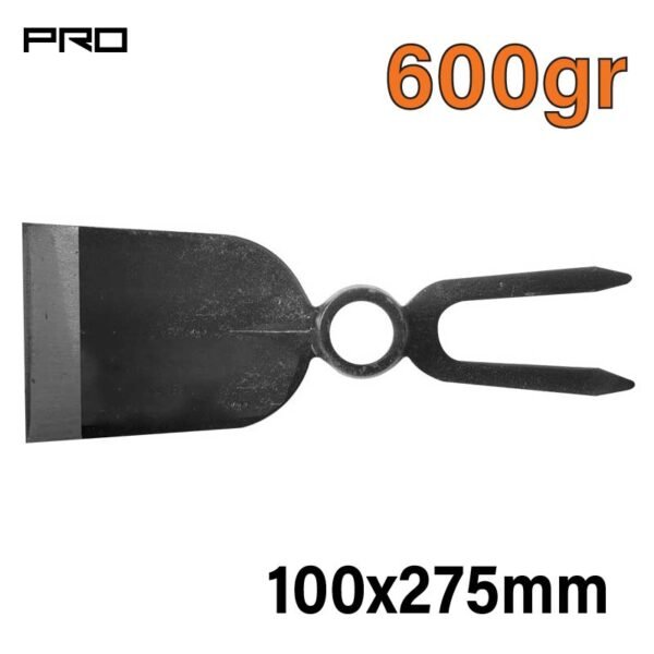 2 PRONG DOUBLE SQUARE HOE HEAD 0,6Kg