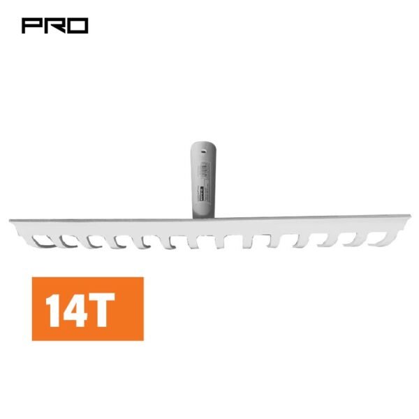 METAL RAKE WITH 14 TEETH