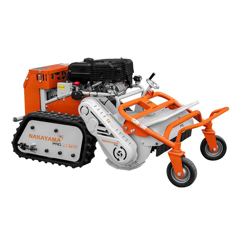 REMOTE CONTROLLED FLAIL LAWN MOWER 8.6KW GASOLINE, WITH 48 HAMMERS,CUT. WIDTH 70c - Image 2